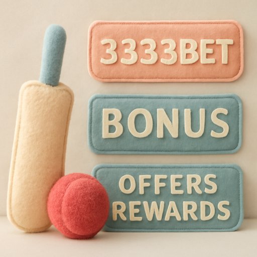 3333Bet promotions banner and rewards panel